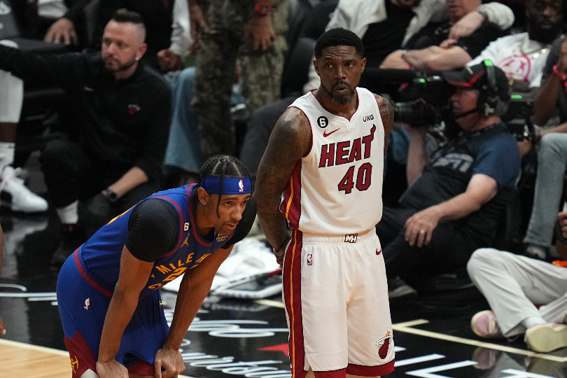 Udonis Haslem, plus vieux joueurs des Finals