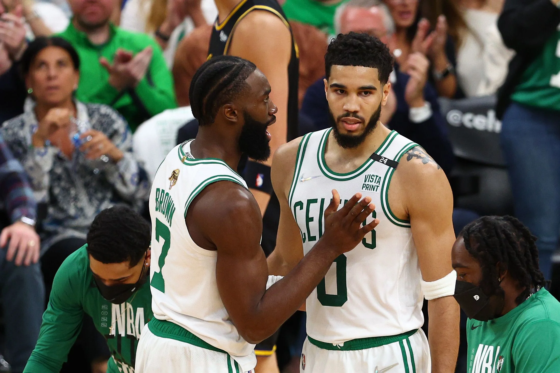 Jayson Tatum et Jaylen Brown
