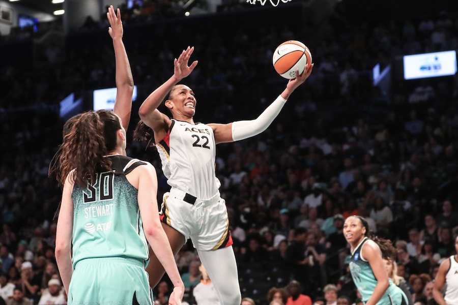 A'ja Wilson a égalé le record de points en WNBA.