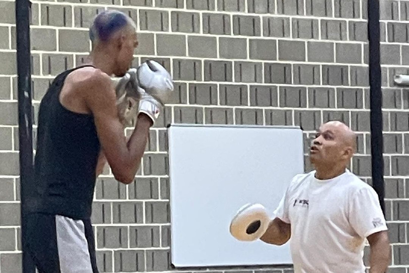 Victor Wembanyama à la boxe