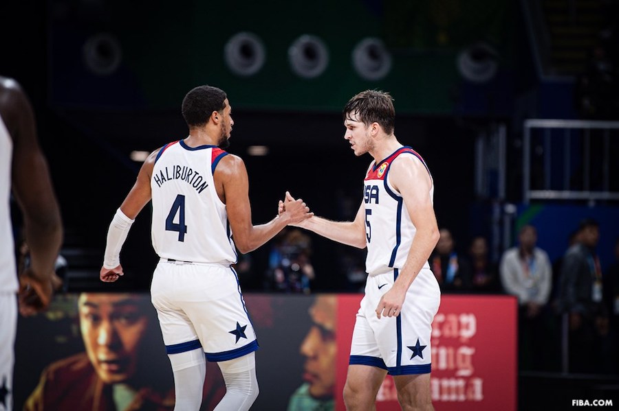Team USA : Tyrese Haliburton - Austin Reaves