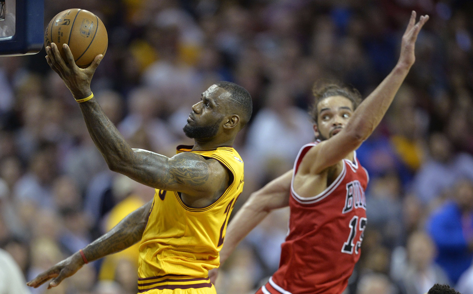 LeBron James Joakim Noah