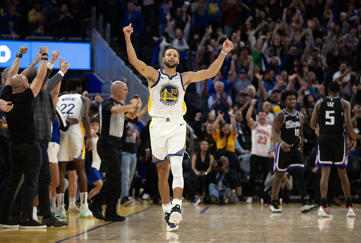 Stephen Curry et les Warriors 