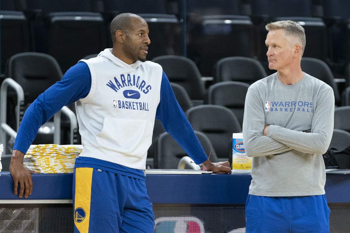 Andre Iguodala et Steve Kerr