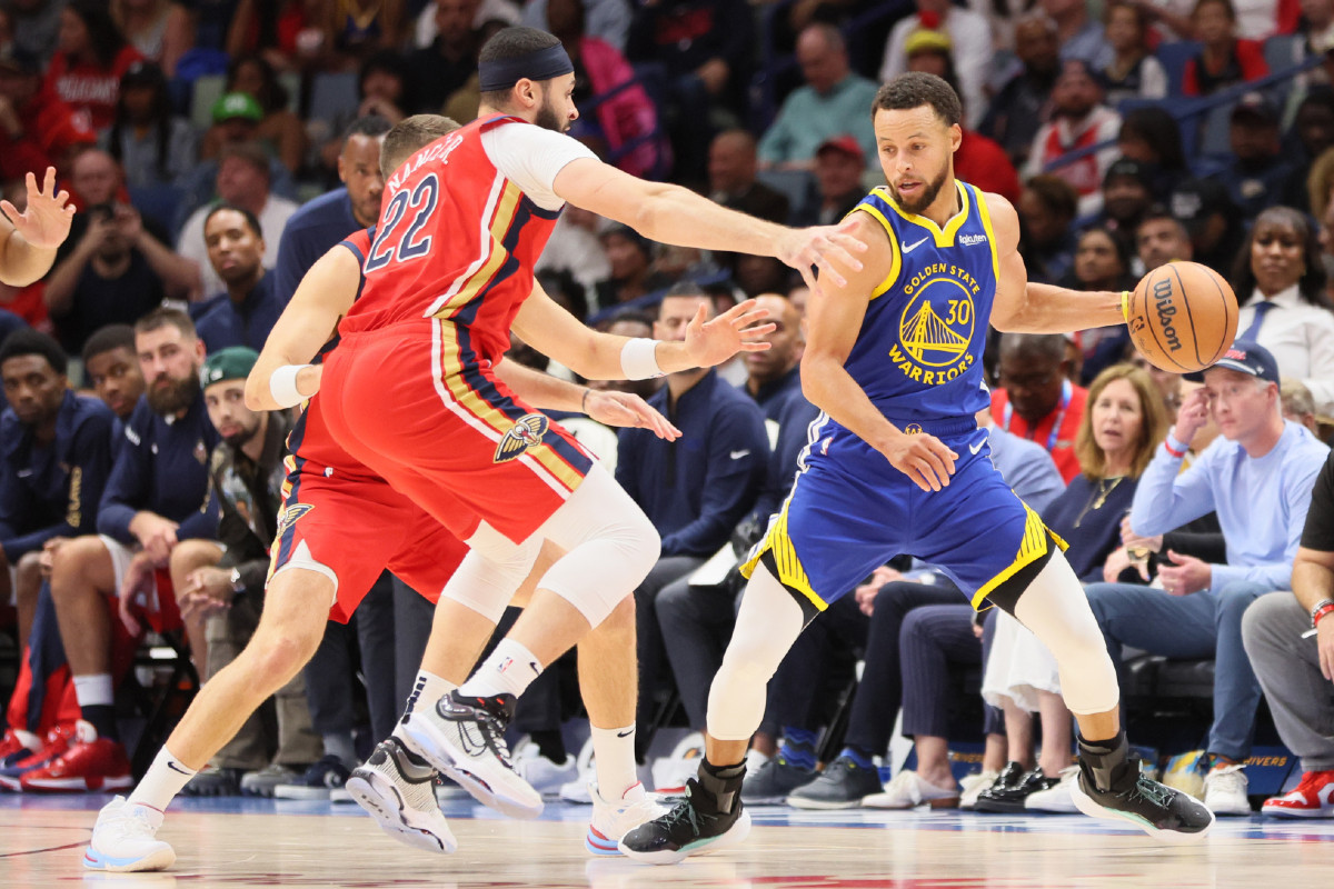 Stephen Curry et les Pelicans