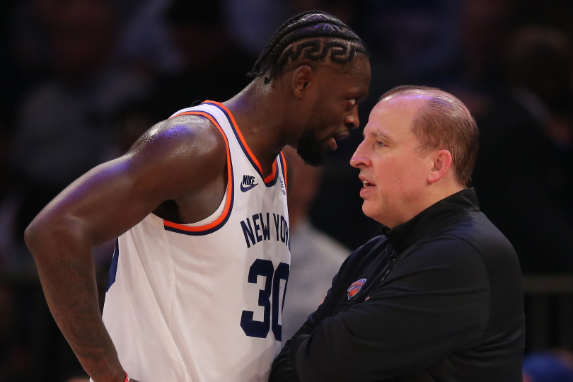 Julius Randle avec Tom Thibodeau