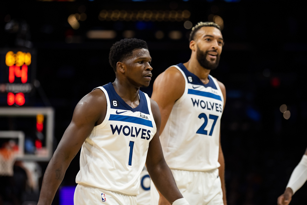 Anthony Edwards Rudy Gobert