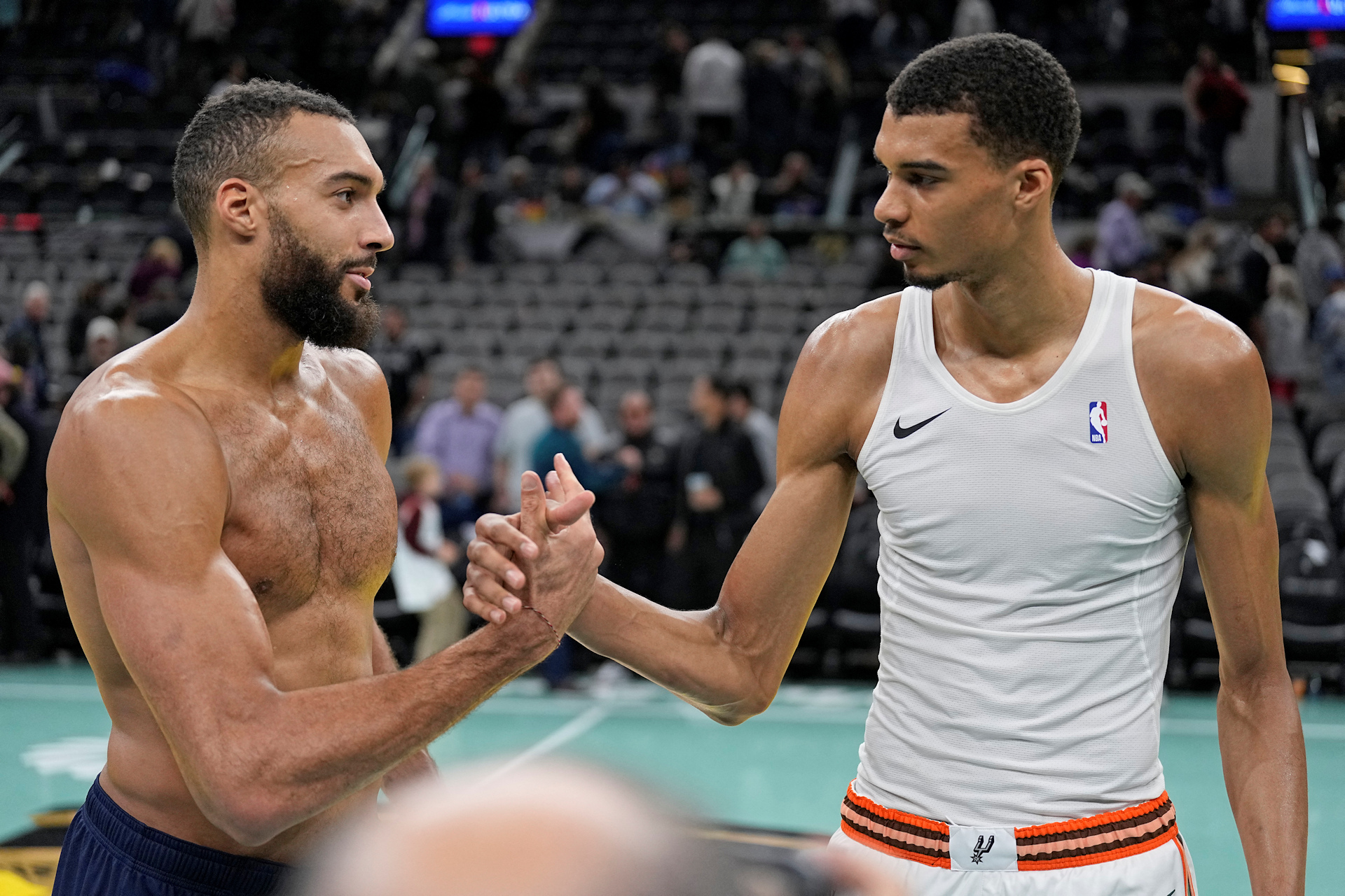 Rudy Gobert Victor Wembanyama