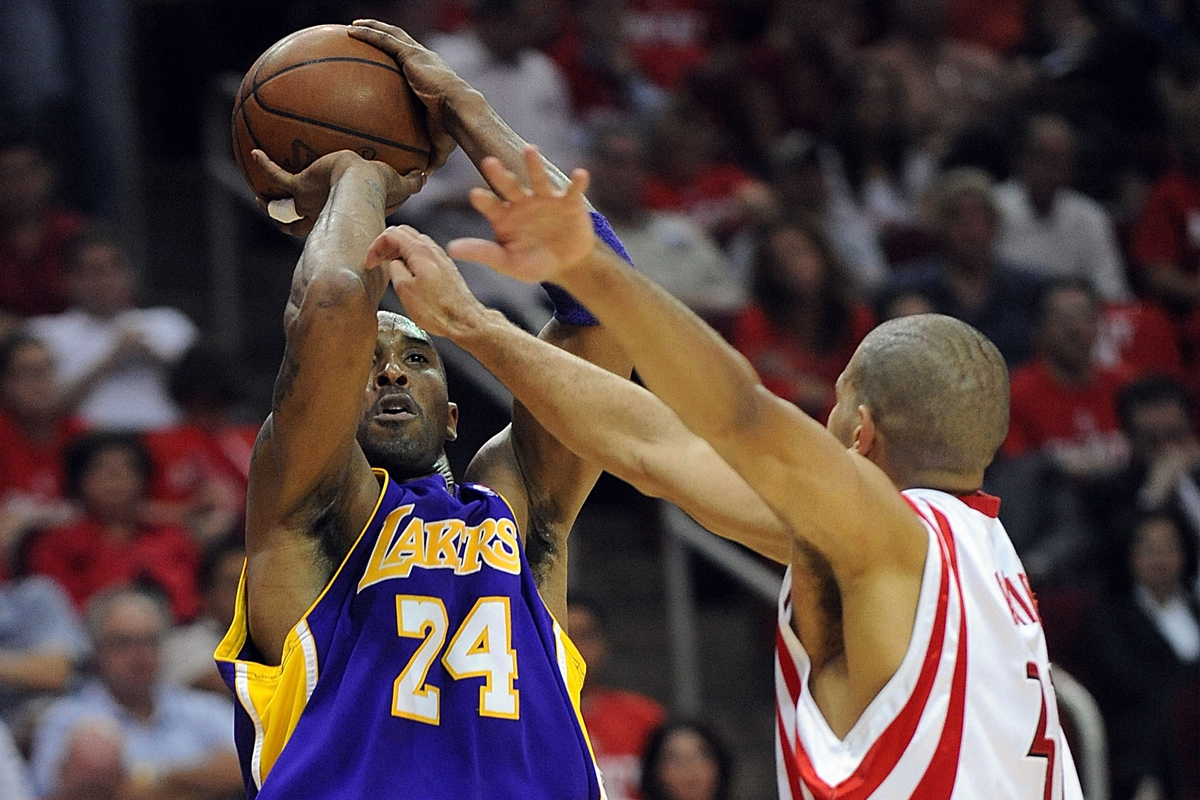 Shane Battier en défense sur Kobe Bryant