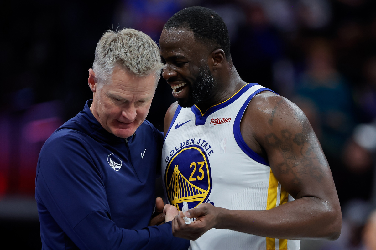 Steve Kerr et Draymond Green chez les Warriors