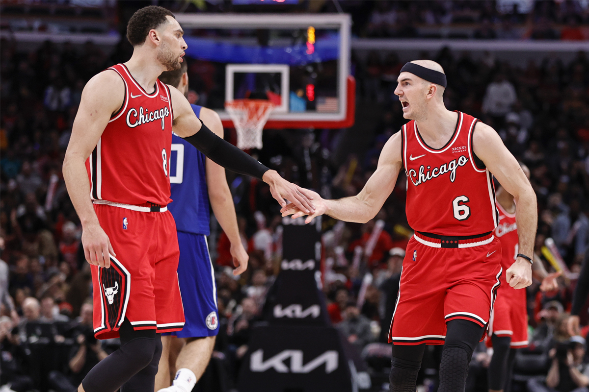 Zach LaVine et Alex Caruso