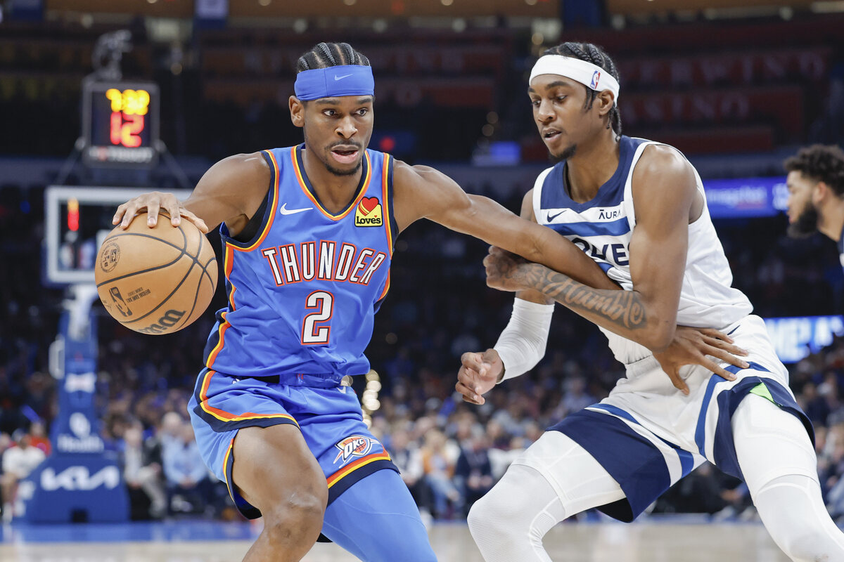Shai Gilgeous-Alexander et le Thunder