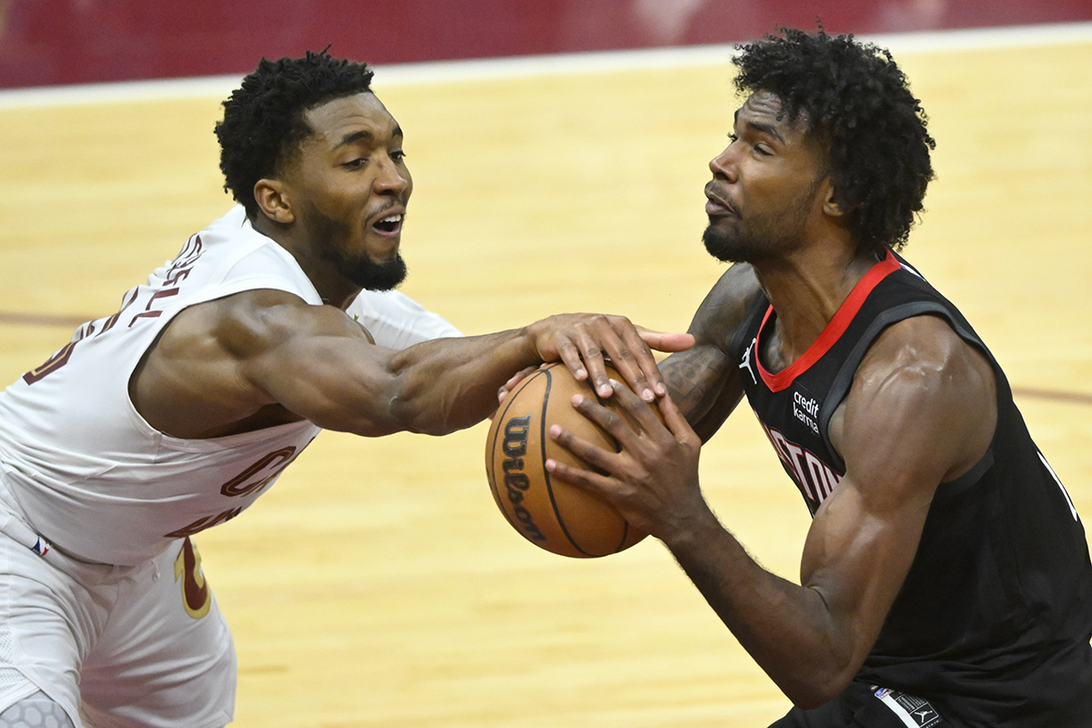 Donovan Mitchell face aux Rockets