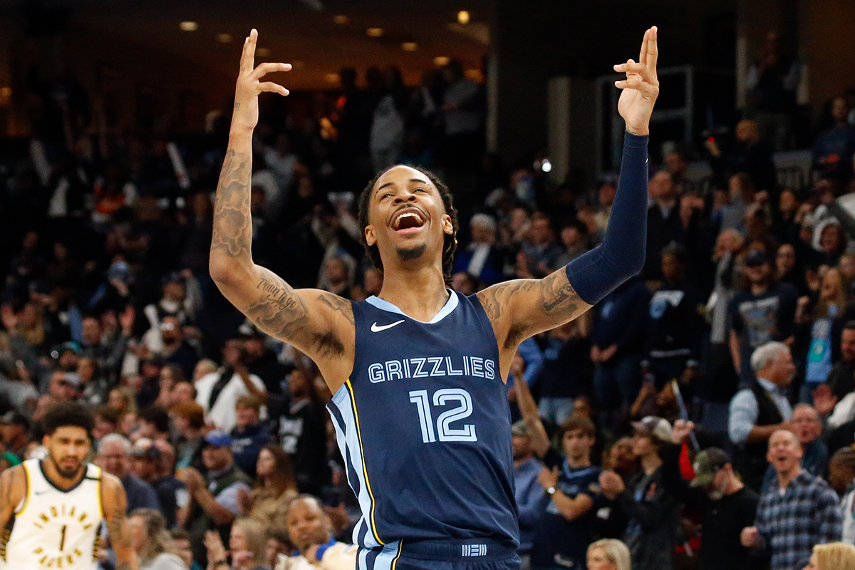 Ja Morant avec les Grizzlies