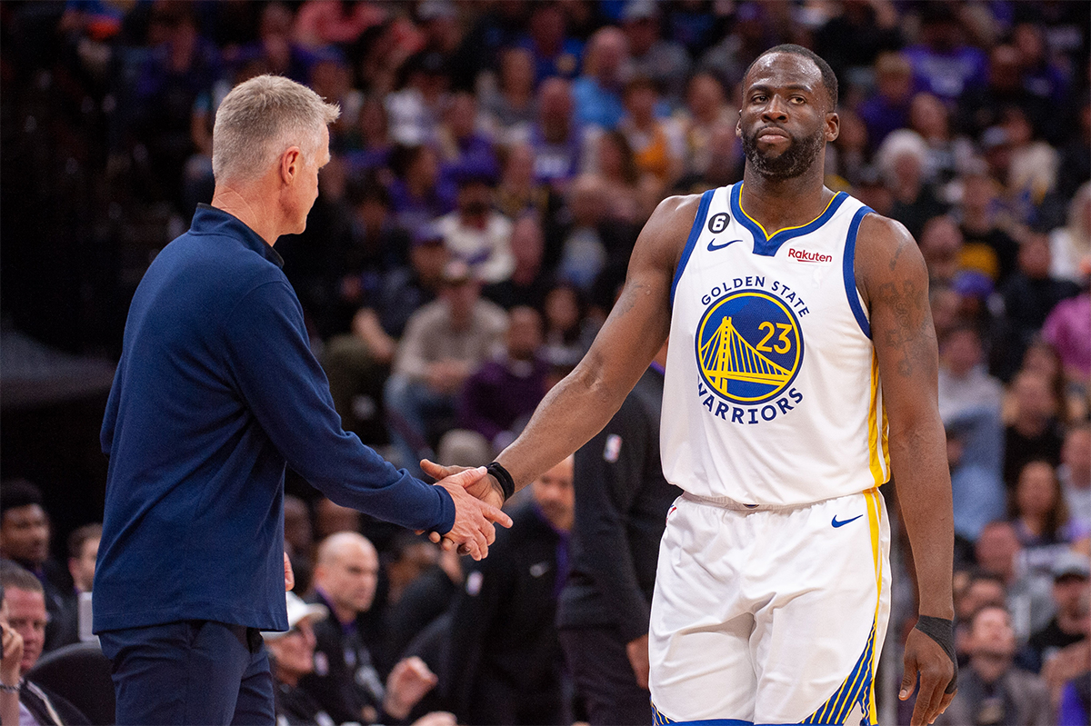 Steve Kerr et Draymond Green
