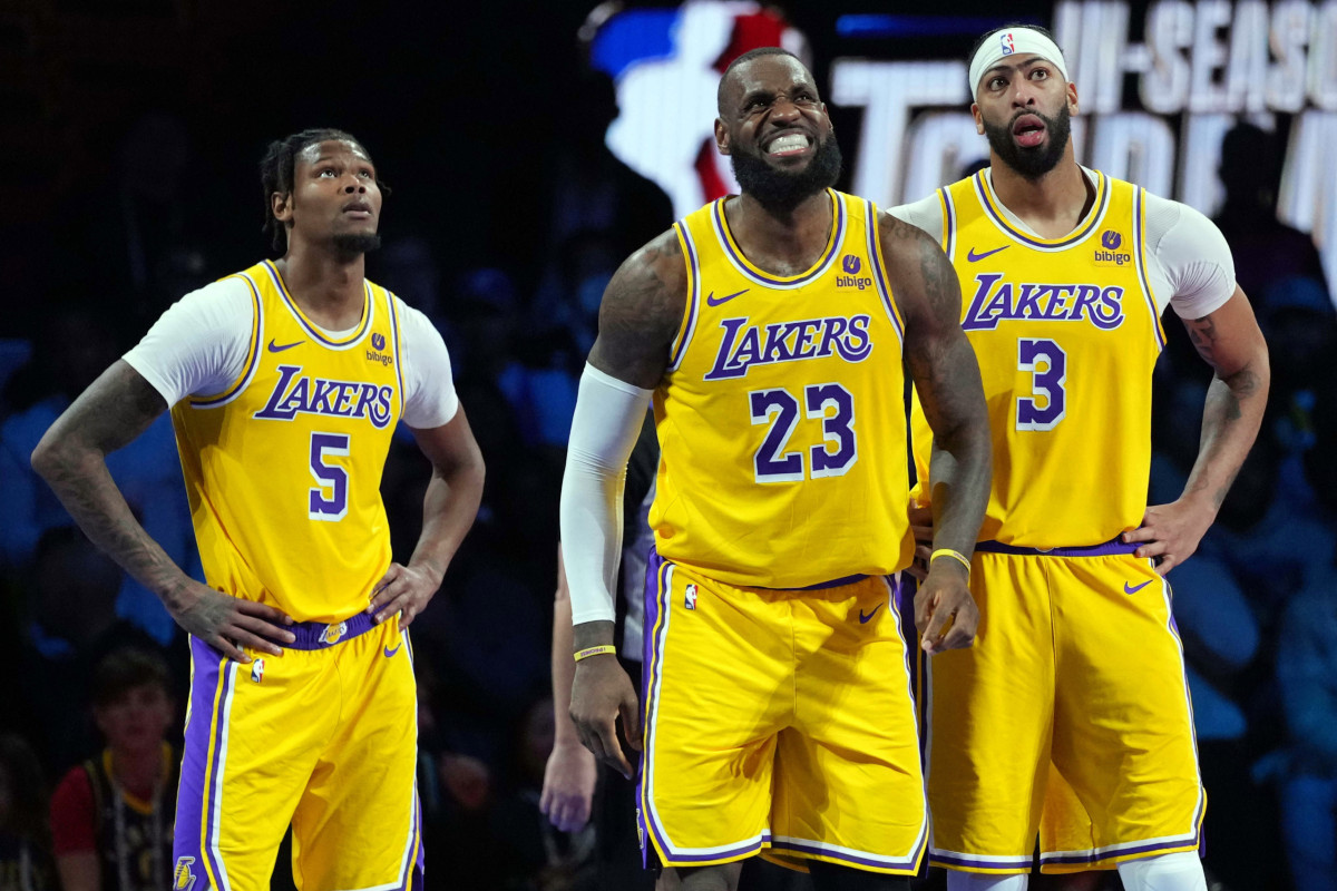 Cam Reddish et LeBron James