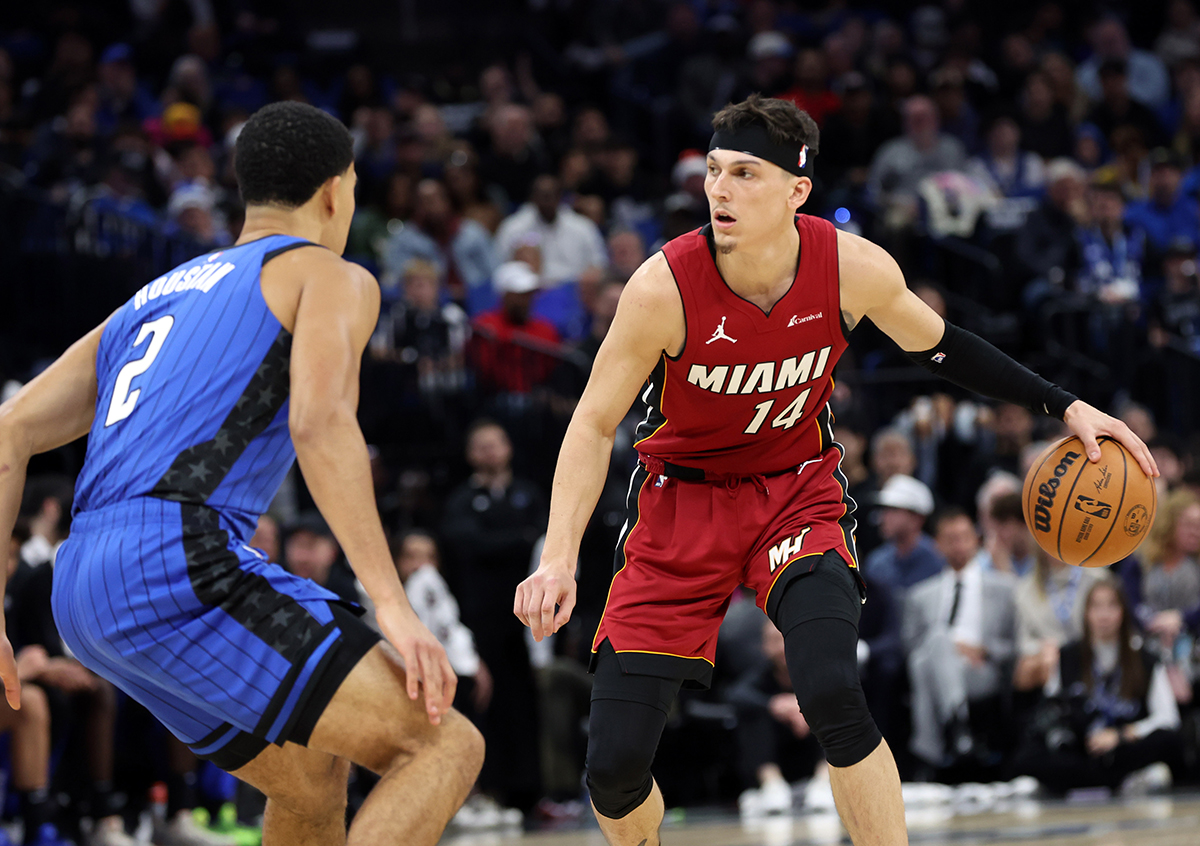 Tyler Herro et le Heat face à Orlando