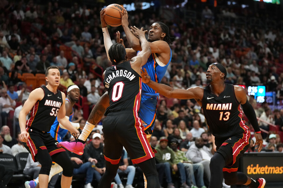 Le Thunder de Jalen Williams face au Heat