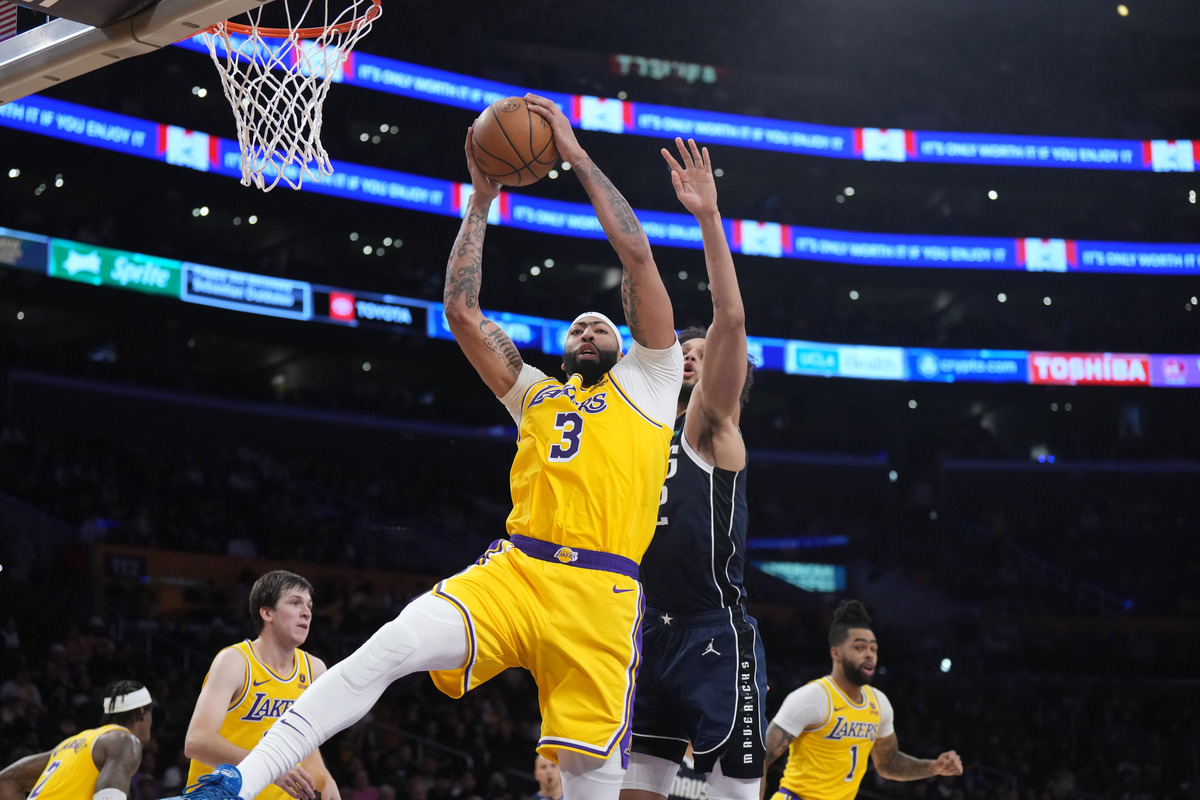 Anthony Davis avec les Lakers