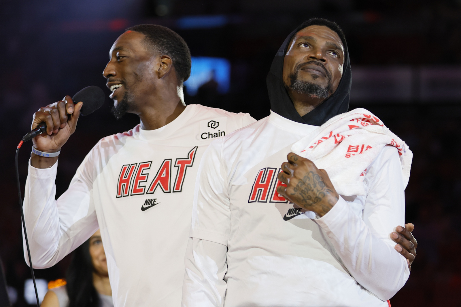 Bam Adebayo Udonis Haslem