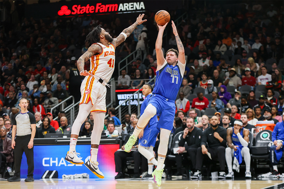 Luka Doncic inscrit 73 points face aux Hawks