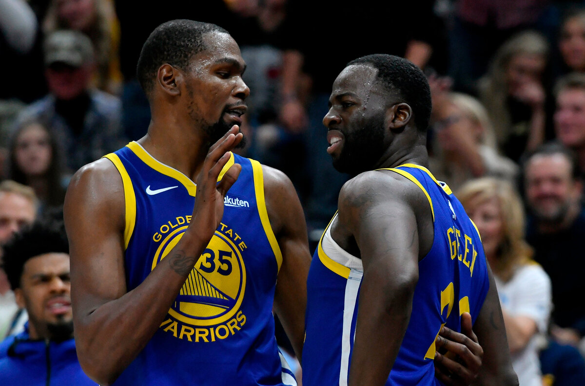 Draymond Green et Kevin Durant
