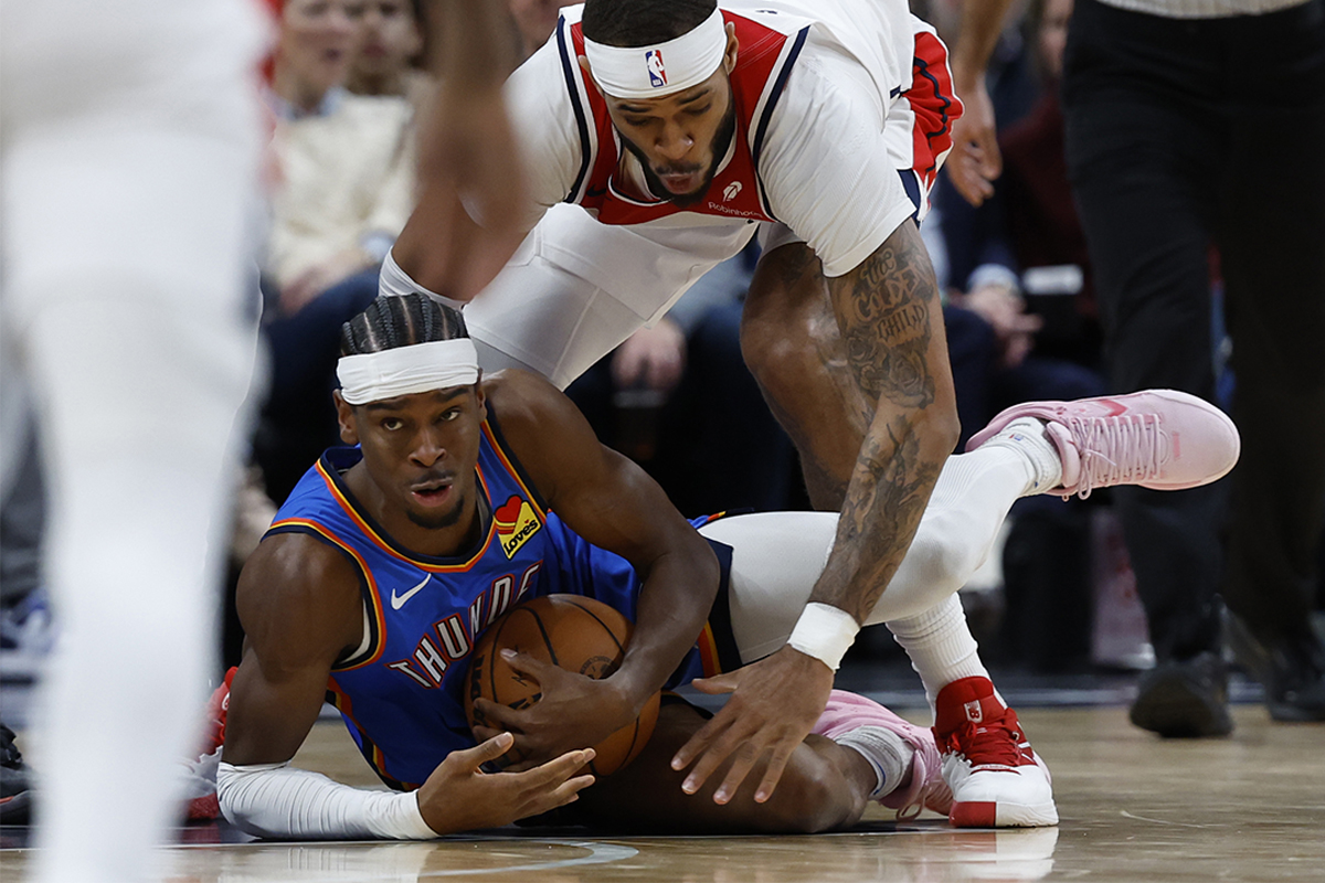 Shai Gilgeous-Alexander et le Thunder face aux Wizards