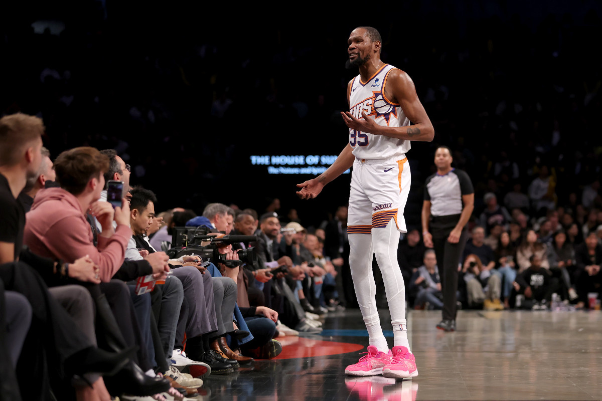 Kevin Durant et les Suns face aux Nets