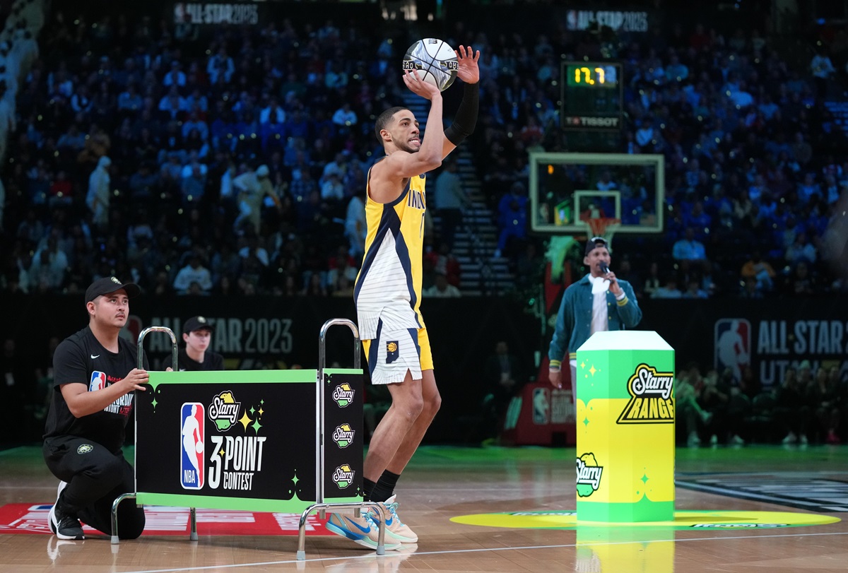 Tyrese Haliburton concours à 3-pts
