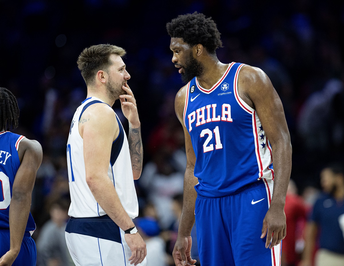 Joel Embiid et Luka Doncic 70 points