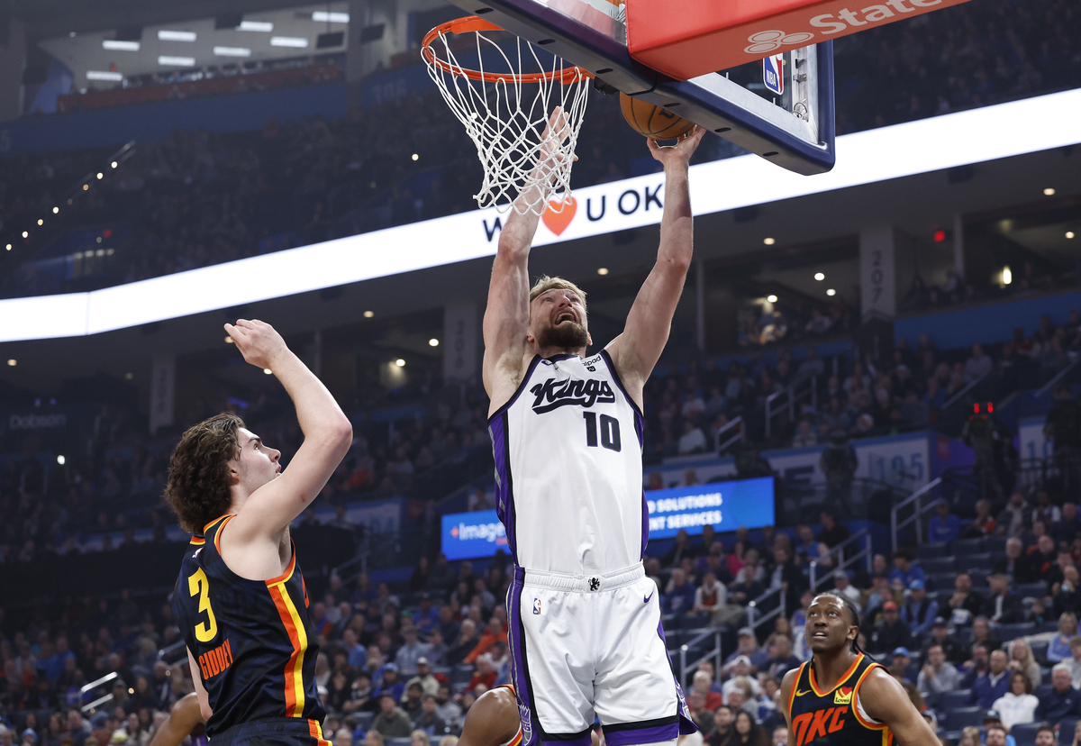 Domantas Sabonis face au Thunder