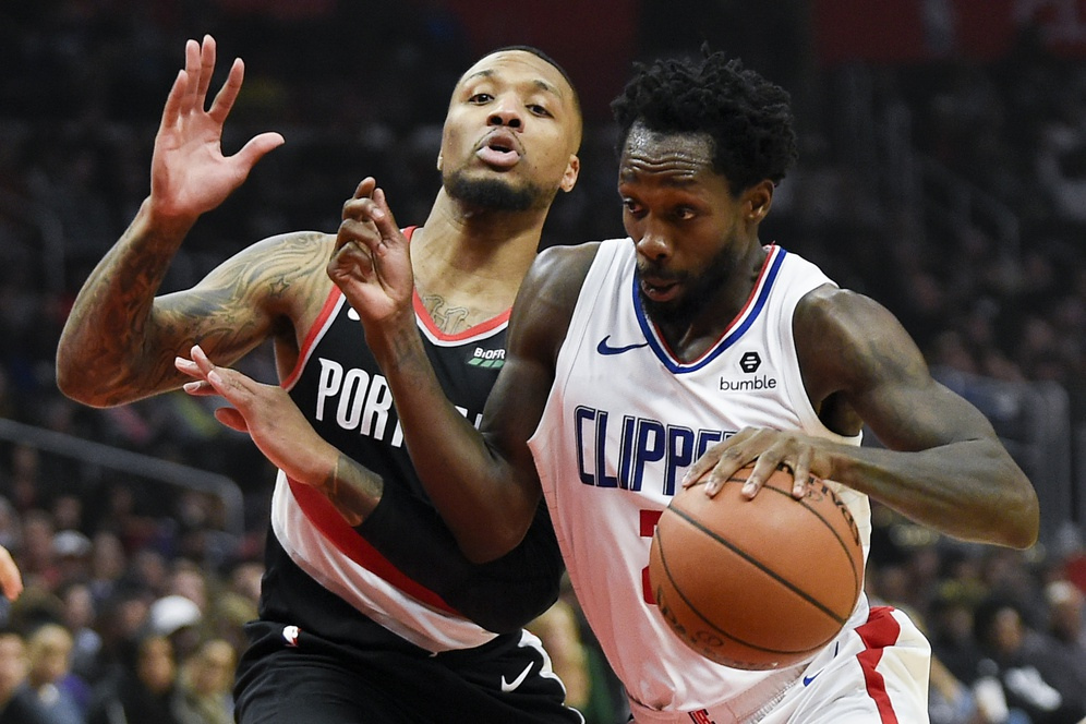 Damian Lillard Patrick Beverley