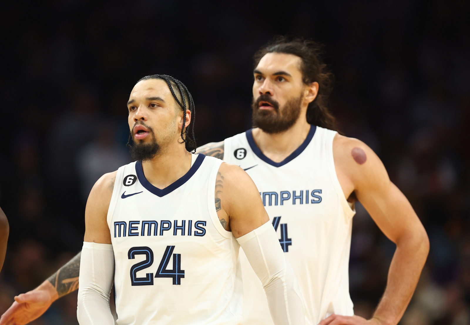 Dillon Brooks Steven Adams