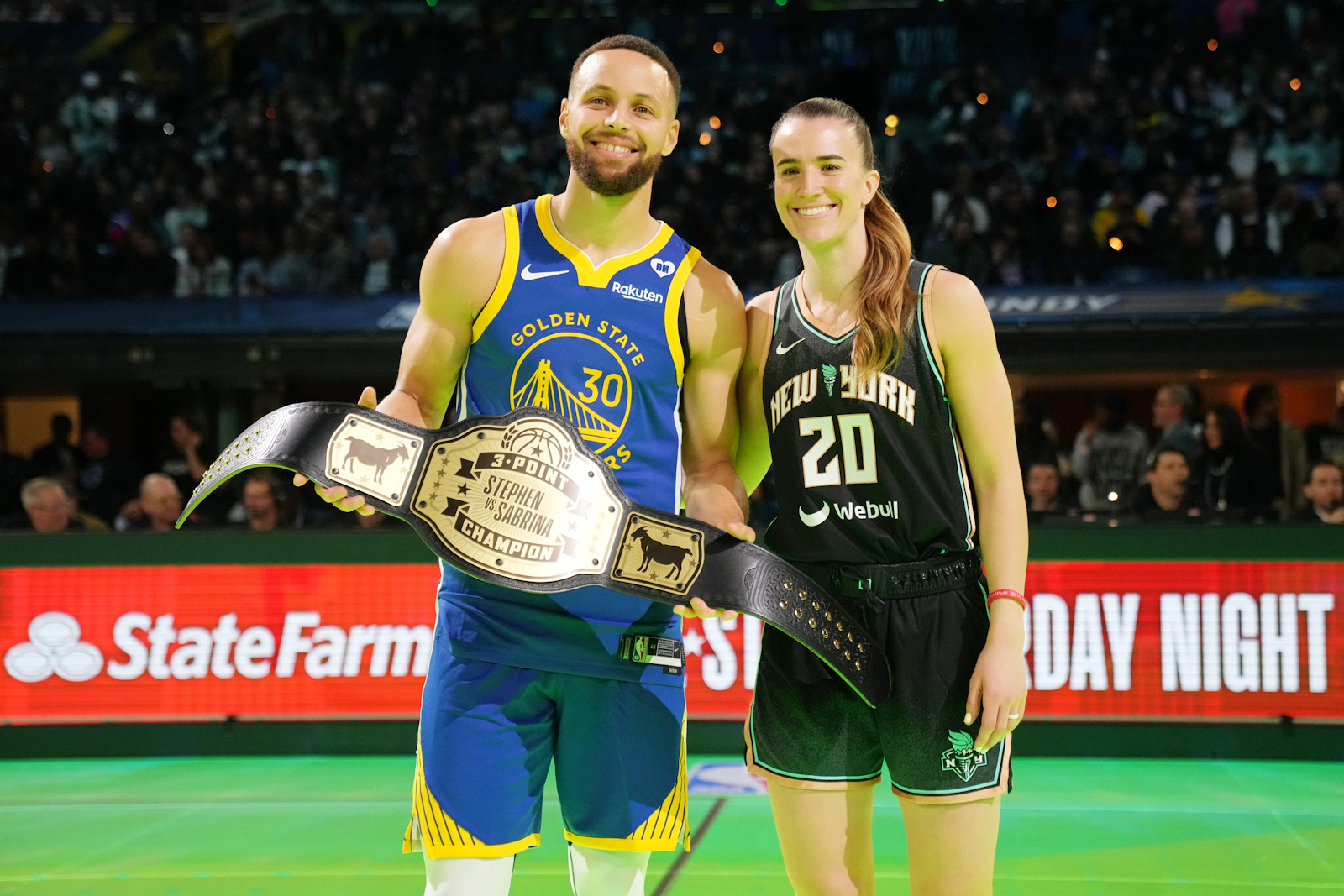 Stephen Curry Sabrina Ionescu