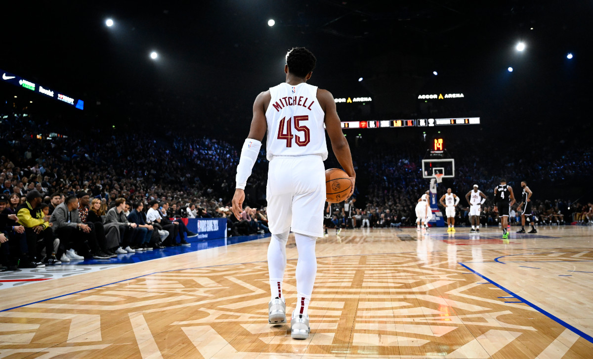 Donovan Mitchell avec les Cavaliers