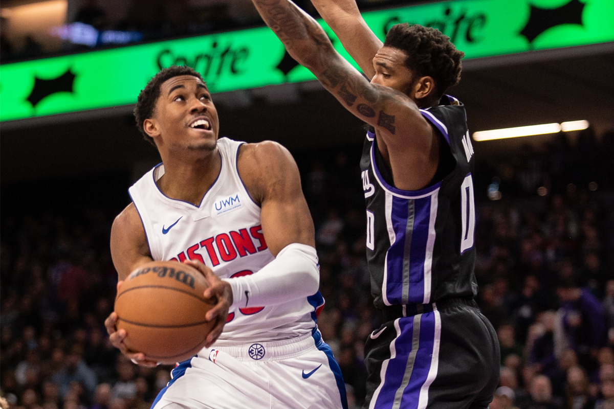 Jaden Ivey face aux Kings