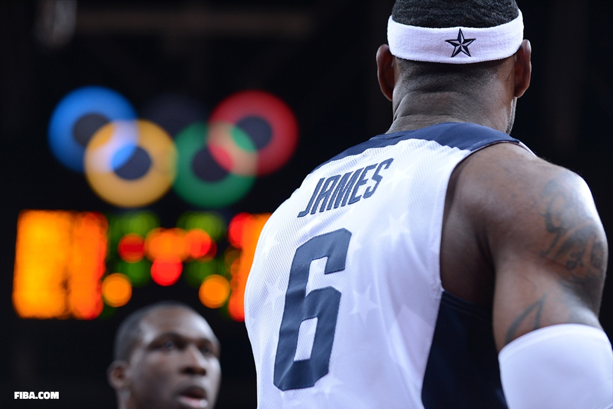 LeBron James avec Team USA