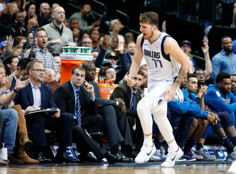 Luka Doncic dans le cinq majeur de la semaine