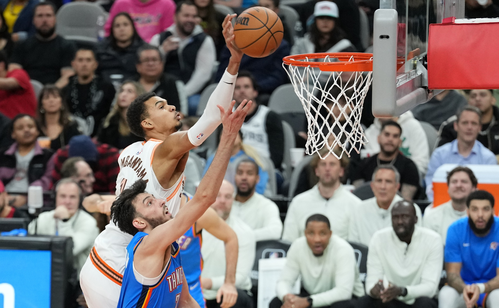 Victor Wembanyama Chet Holmgren - Course au meilleur rookie