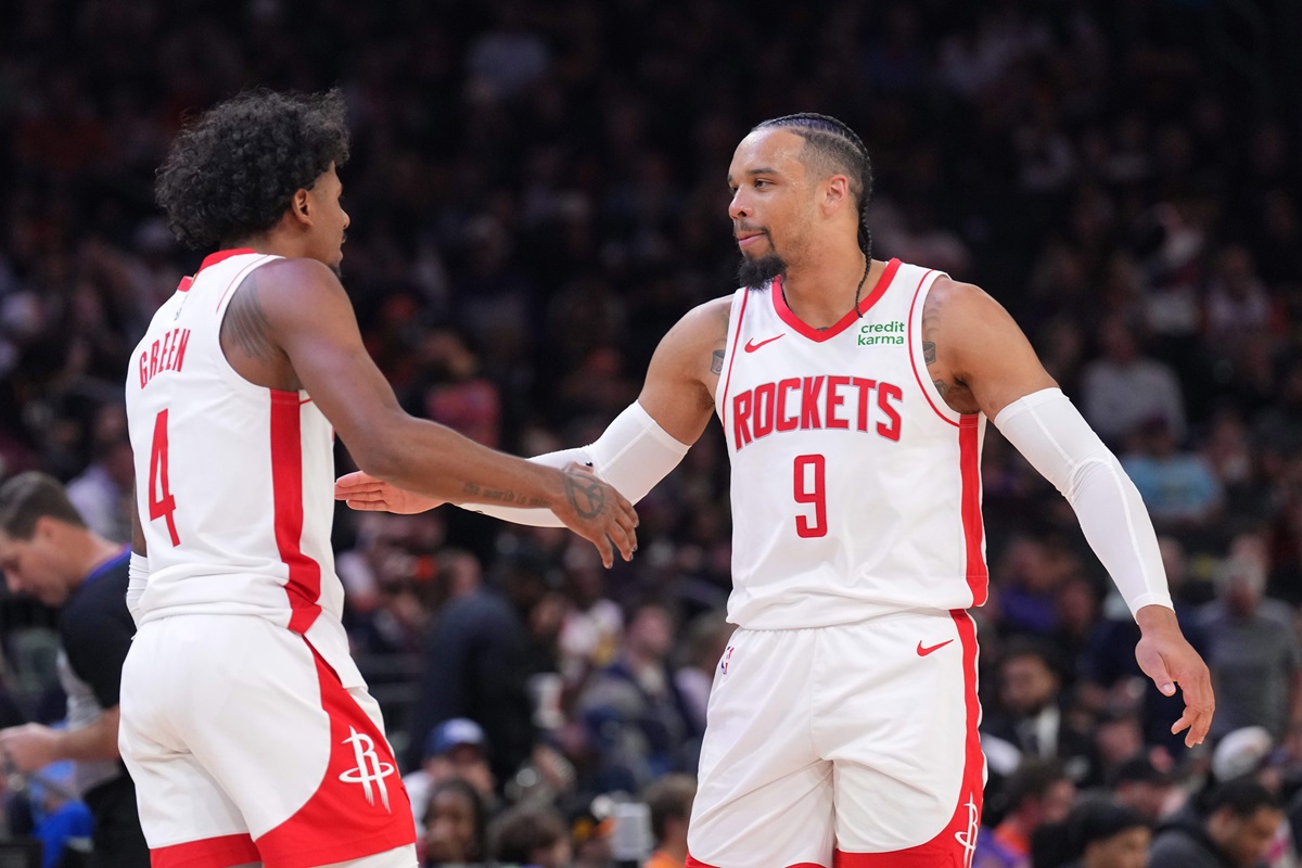 Jalen Green et Dillon Brooks Rockets