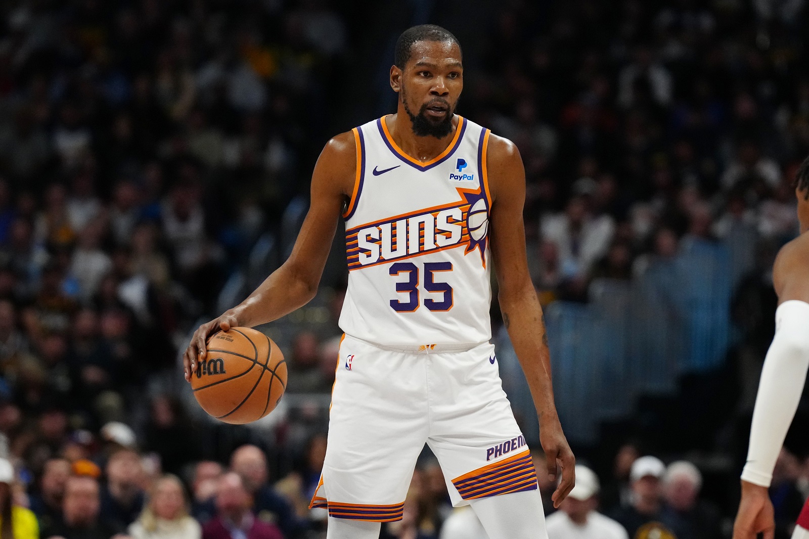 Kevin Durant (Suns) contre les Nuggets