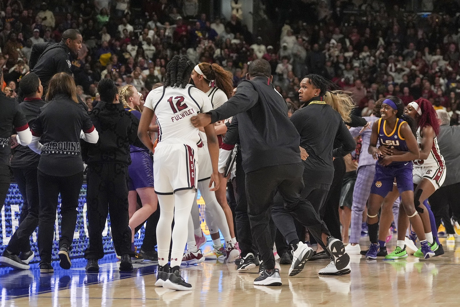 La finale de la conférence SEC entre South Carolina et LSU