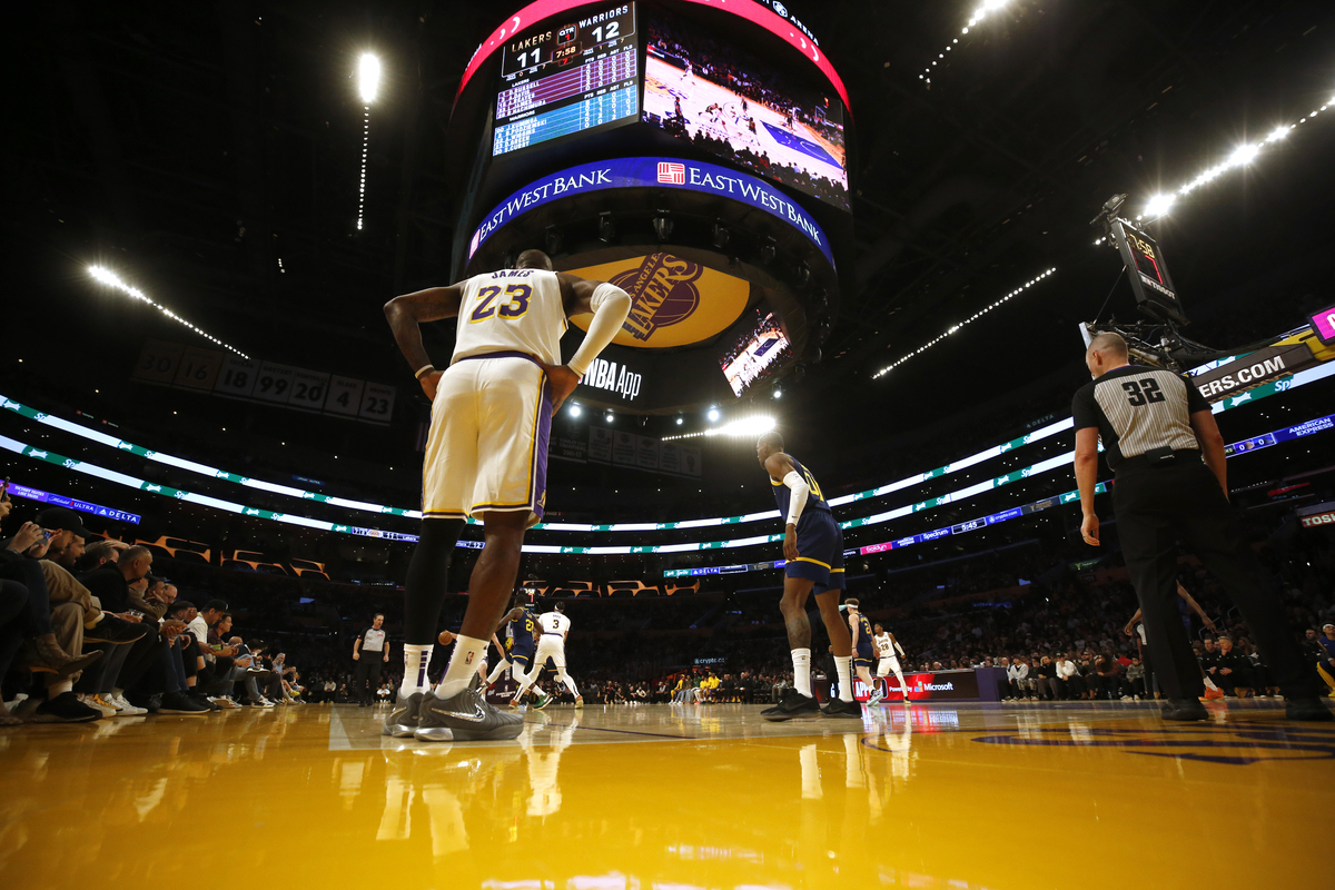 LeBron James et les Lakers