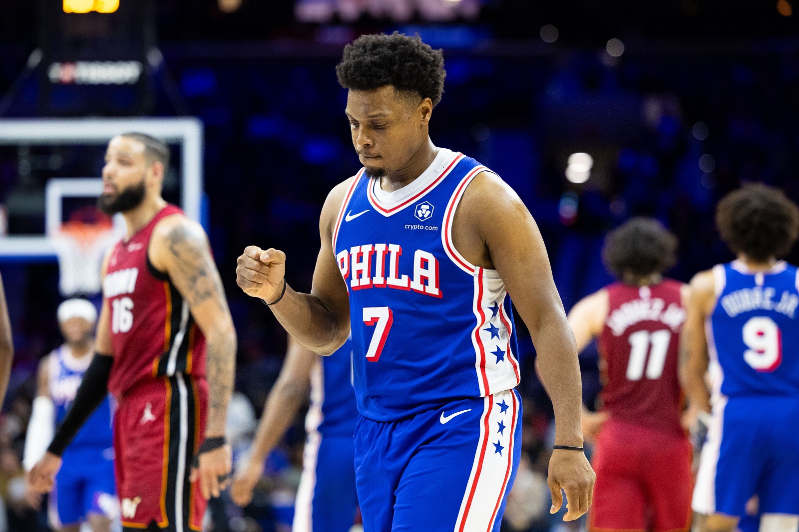 Kyle Lowry (Sixers) contre son ancienne franchise du Heat