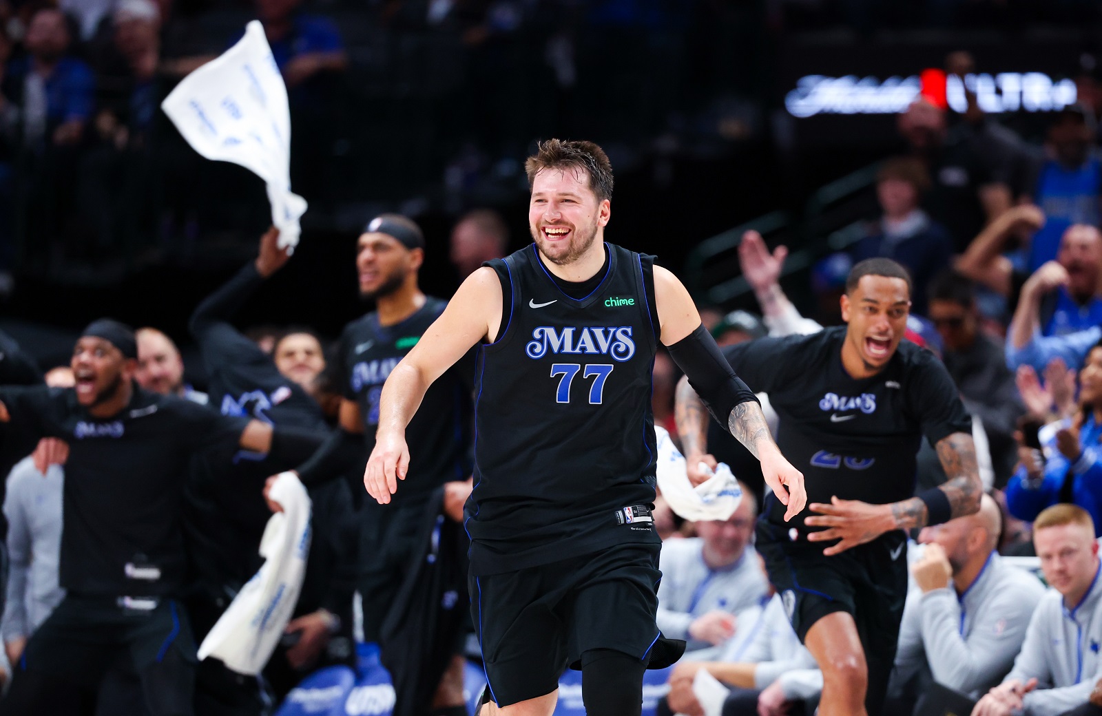 Luka Doncic (Mavericks) contre le Jazz