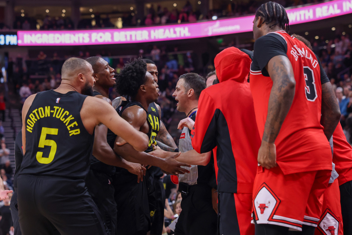 Les Chicago Bulls face au Utah Jazz