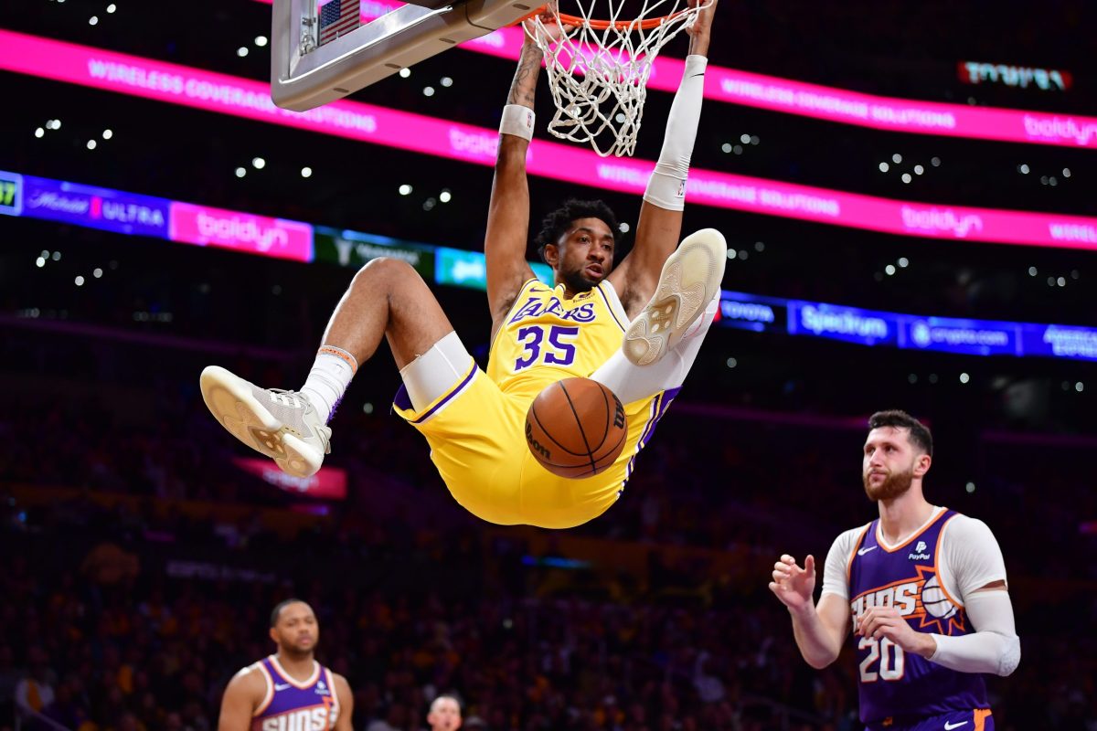 Christian Wood avec les Lakers