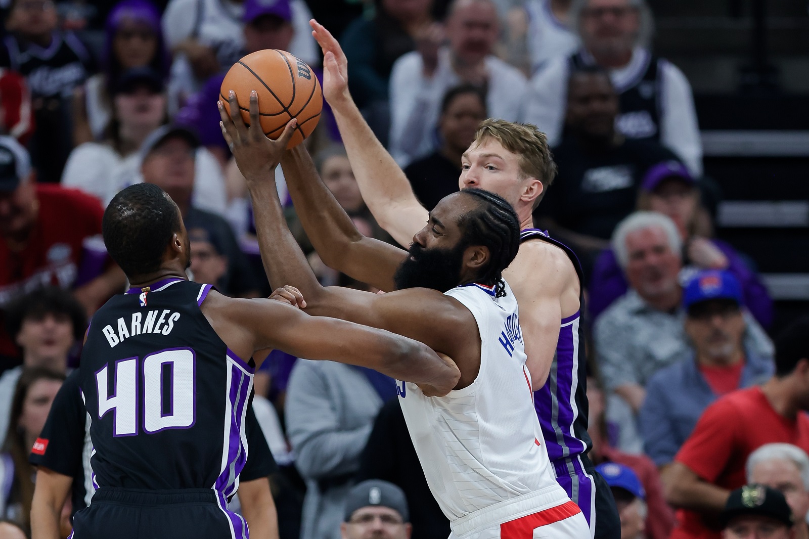 James Harden (Clippers) contre les Kings