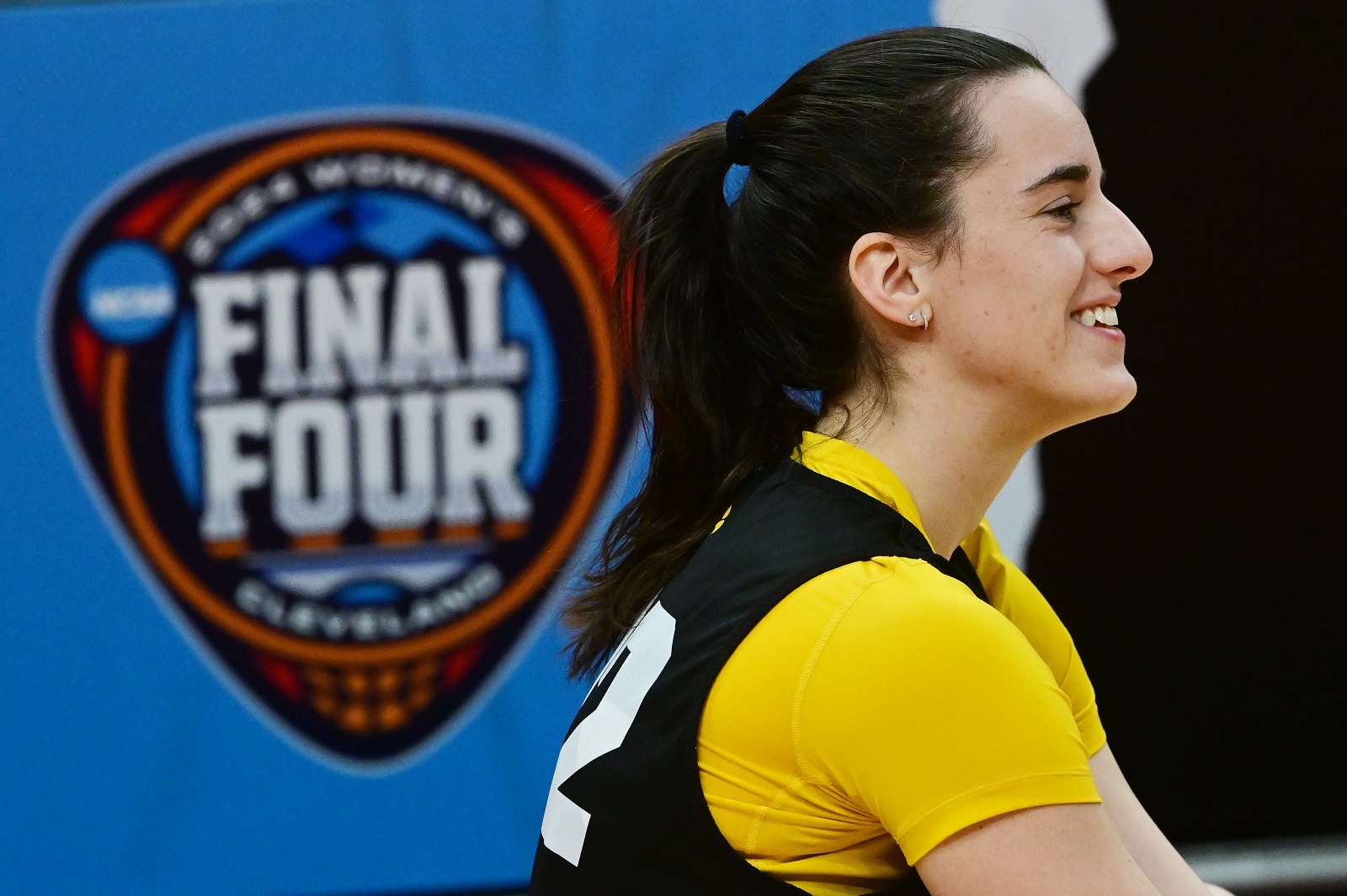 Caitlin Clark (Iowa) au Final Four NCAA 2024