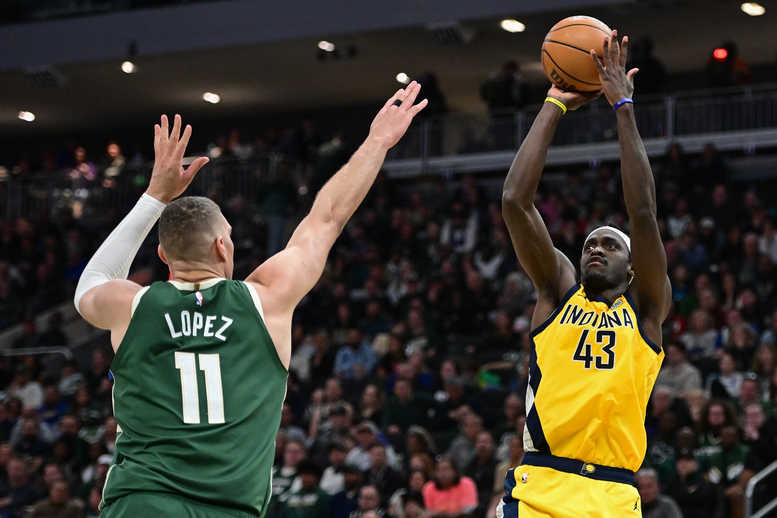 Pascal Siakam (Pacers) contre les Bucks